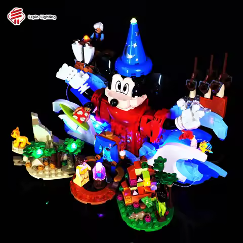 LED Lighting Kit Compatible with 21352 Magic Fantasy Castle Building Blocks Model Decorative Light S