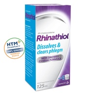 RHINATHIOL ADULT SYRUP 125ML HTM Pharmacy