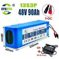 Electric Bicycle Battery 48vLithium Battery18650Lithium ion battery pack 13String3and+Charger