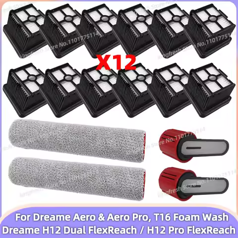 Fit For (Dreame H12 Dual FlexReach/ H12 Pro FlexReach, Dreame Aero/ Aero Pro / T16 FoamWash) Vacuum 