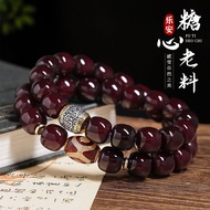 （新款）Exquisite Goods Le An Bodhi Root Double Circle Bracelet Beads Rosary Beads Doubl//3.4