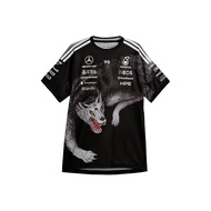 Y 3 x AMG F1 SS26 Petronas F1 Print detail T shirt T Shirt Mens KQ9844