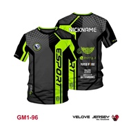 T-SHIRT JERSEY ESPORTS GAMING Fullprinting Mens /GAMING FREE FIRE MLBB DOTA PUBG
