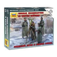 German headdresss in winter uniform 1:72 Zvezda Scale