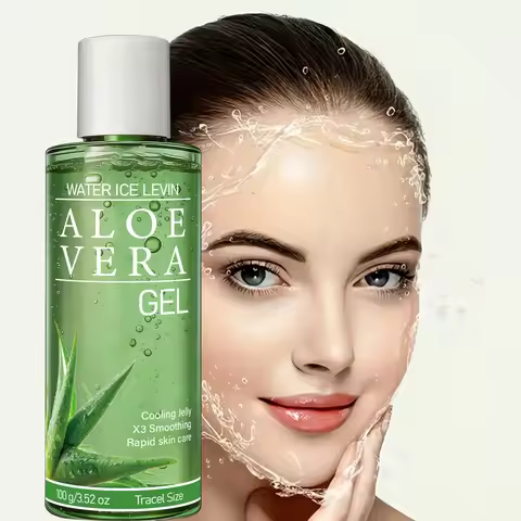 Aloe Vera Gel with Hyaluronic Acid, Cooling & Moisturizing for Rapid Skin Care