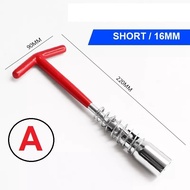 T-Handle Spark Plug Wrench 16mm / 21mm Socket Spark Plug Removal Tool Short/ Long