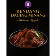 RENDANG MINANG DAGING LEMBU / MINANG BEEF RENDANG 180G - GLUTEN FREE READY TO EAT (RTE) RTE MEALS TR
