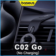 Baseus C02 Magnetic Holder Car Phone Holder ที่วางแม่เหล็กที่วางโทรศัพท์ในรถยนต์ที่วางพับได้สำหรับแด