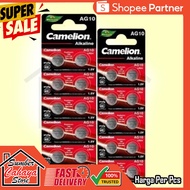 Camelion AG10 LR1130 Watch Button Battery Calculator Battery 1.5 Alkaline Battery LR54 189 389 Mini 