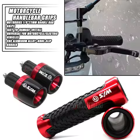 Motorcycle Accessories Aluminium CNC Hand Grips Handle Bar End Cap For SYM MAXSYM 600i TL500 TL 500 