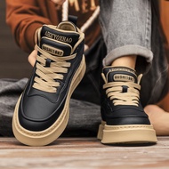 Nanjiren | รองเท้าหนังสูง Air Jordan 1 สำหรับฤดูหนาว