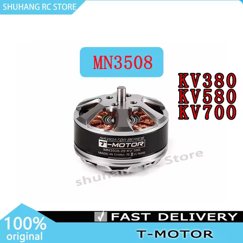 New T-MOTOR MN3508 KV380 KV580 KV700 High Performance Bldc Motors with Thrust and Brushless Motor fo