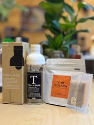 Cold brew coffee 冷泡冷萃咖啡套裝 Hario白色酒瓶冷泡壺300ml & 陳皮咖啡冷泡包5包