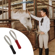 Mon Horse Hair Brushes Double Sided Shedding Blade Stainless Steel Shedder Scraper Horse Shedding Gr