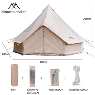 Mountainhiker Yurt tent Pyramid cotton tent Khemah camping besar Outdoor Camping tent glamping Famil