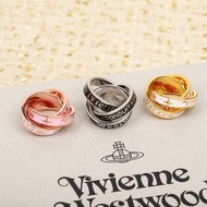 英國知名設計師品牌Vivienne Westwood三環時尚百搭戒指 代購非預購
