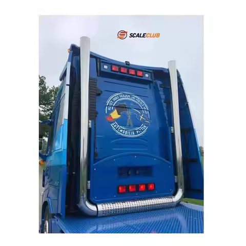 1:14th Scale Metal Simulation Exhaust Chimney for Tamiya RC Dump Truck SCANIA SCANIA 770S 56368 VOLV