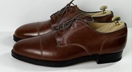 美國 US Alden Brown Calfskin Leather Captoe Derby Shoe 啡色真皮皮鞋 US 9