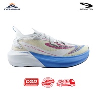 MERAH 910Nineten Running Shoes - KISHI RUN FLOW WHITE/biru RED-LIGHT