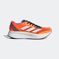 Adidas adizero boston 11 orange รองเท้าวิ่งชายและหญิง รองเท้าผ้าใบผู้ชาย รองเท้าผ้าใบสตรี รองเท้าผ้าใบเพิ่มความสูง