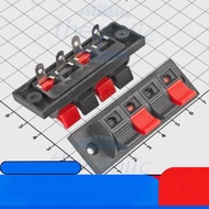 [5 Pieces]- WP4-1 Connector, Female Speaker Clamp Station 4 Wire Connectors General Warehouse Compon