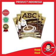 ABC Kopi Susu 1 Renteng / 10pcs Product Indonesia 🇮🇩 Food Instant Coffee Gula Cappuccino Latte Mocha