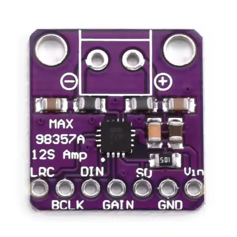 1/5PCS Max98357 I2S 3W Class D Amplifier Breakout Interface Dac Decoder Module Filterless Audio Boar