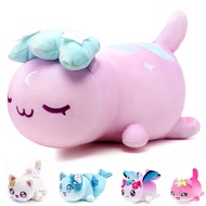 KOWSI® 61-PCS - 11-inches Moon Cat Plush - Meemaows Cute Kawaii Cat Plush Collection - 100% Polyeste