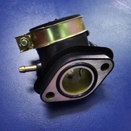 MOSKITO MZ INTAKE PIPE ASSY TAPAK KAKI COMEL ELIT KARISMA JET125 MZ125 NITRO CARBURETOR JOINT HOLDER