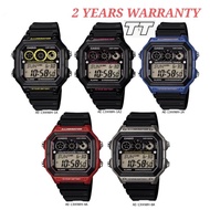 [2YEARS WARRANTY] Original Casio AE-1300WH Series Men Watches Unisex Digital Sport Watch AE-1200WH A