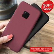 Huawei Mate 20 Pro Lite Mate 10 9 Pro Lite Nova 2i Phone Case Matte Soft Cover Plain Color Casing