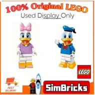 (SimBricks) (Used) LEGO Disney 71012 ~ Donald & Daisy minifigures