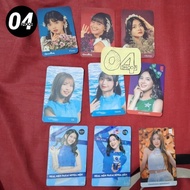 Photocard PC Official Zee Freya Christy Gracia Fiony Eli Sisca JKT48