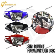 MOTORCYCLE WAVE 100 DISC 3IN1 BUNDLE