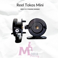 Mini tokos reel, fly fishing reel, fishing reel