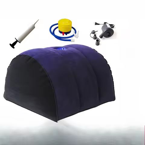 Inflatable Pillow Flocking Love Position Cushione Bed Wedge Furniture Sofa Night Games Couples Aid P