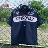 Workshirt BMW Sauber F-1 Team Vintage Official Original Merchandise Rare Boxy Cut Klasik