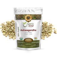 Organic Way Ashwagandha Root Cut & Sifted (Withania Somnifera) - Organic & Kosher Certified | Vegan,