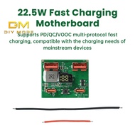DIYMORE 22.5W Fast Charging Mainboard Power Bank DIY Module Portable Power Bank DIY Kit Supports PD 