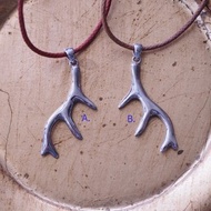 手工 925純銀 鹿角 項鍊 墜子 Sterling Silver Antlers Pendant