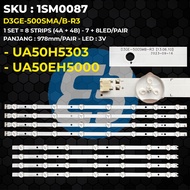 SAMSUNG 50 Inch TV BACKLIGHT UA50EH5000 UA50H5303 D3GE-500SMA-R3 D3GE-500SMB-R3