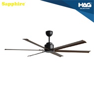 SAPPHIRE FM-7272 72" Inch 6 Aluminium Blades 12 Speed DC Ceiling Fan + Remote