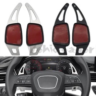 Aluminum Alloy Car Steering Wheel Shifter Paddle Shift Extension Accessories For AUDI A3 A4 A5 Q2 Q5