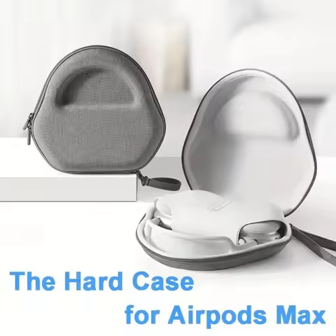 For Airpods Max Case Bluetooth-compatible Earphones Storage Bag EVA Hard Portable Wireless Headphone