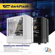 Darkflash DB330M Mesh M-ATX PC CPU Case - Tempered Glass Casing