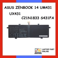 ASUS ZENBOOK 14 UM431 UX431 C21N1833 VIVOBOOK S14 S431FA LAPTOP BATTERY