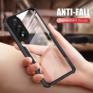 Transparent Acrylic Shockproof Armor Case For OnePlus Nord 5 CE5 5G TPU Soft Frame Protection Cover 