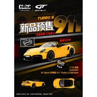 GTSPIRIT 1: 18 BBSPIRIT 911 Turbo S S Simulation Car Model Collectible Ornaments
