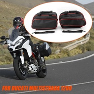 New For Ducati Multistrada 1200 from 2015 1260/950 from 2017 Motorcycle Storage Bag Luggage Bags Sid