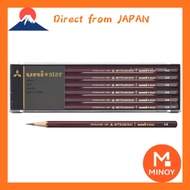[Direct from Japan]Mitsubishi Pencil Pencil Unistar Hexagon 4B US4B